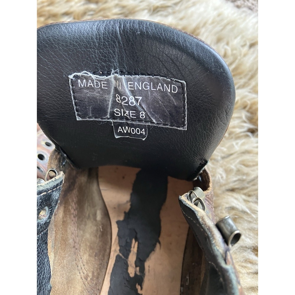 Vintage Dr Martens Ankle Boots Style 8287  Men's Sz UK 8 / US 9 No Laces/Inserts - Picture 6 of 10